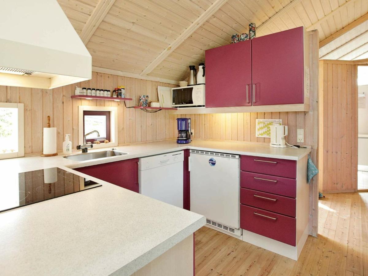 8 Person Holiday Home In Oksb L Vejers Strand Bagian luar foto