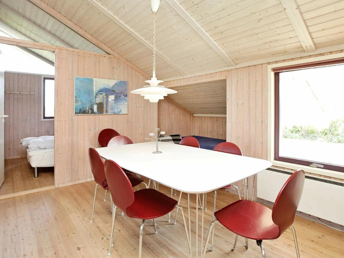 8 Person Holiday Home In Oksb L Vejers Strand Bagian luar foto